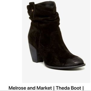 Melrose & Market Slouchy Distressed Boot.